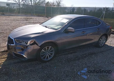 2018 Acura Tlx Tech Pkg from USA, damaged, VIN 19UUB1F56JA002966